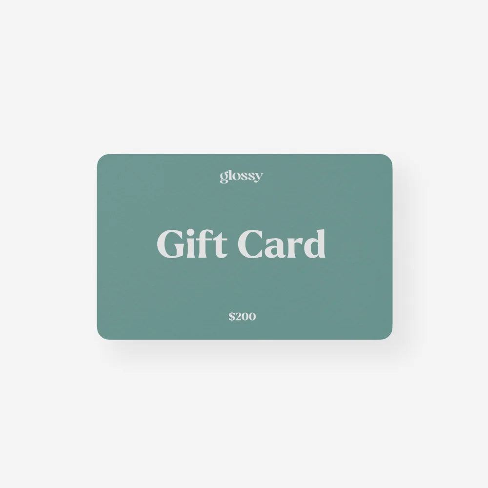 Sleek gift card