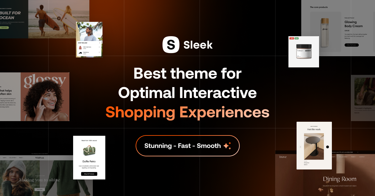 Sleek Shopify Theme - Captivating Clean Design for Boosted Sales ...